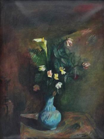 Vaso di fiori by 
																	Mario Varagnolo