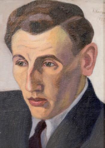 Portrait de l'artiste Gustav Örn by 
																	Axel Kargel