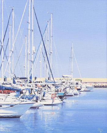Yachts in Marina by 
																			Virgilio Raposo