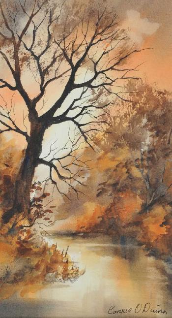 Autumn evening by 
																	Carrie O'Duinn