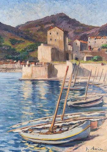 Port de Collioure by 
																	Gustave Assire