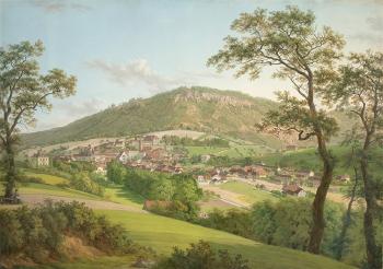 Ansicht von Baden-Baden by 
																	Anton Radl