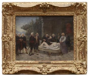 Gustav III köper Endymion i Rom by 
																			Geskel Saloman