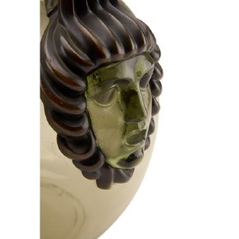 Rare Cluny vase by 
																			 Lalique Co.