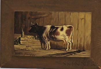 Cow in a Barn by 
																	Wendell Ferdinand Macy