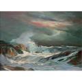 Untitled (Passing Sea Storm ) by 
																			William Edward de Garthe