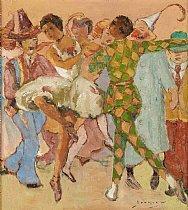 La danse avec l’arlequin by 
																	Willy Jocque