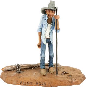Flint Rock !! by 
																	Gene Zesch