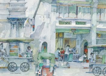 Untitled (Hawker Stall 1) by 
																	 Tan Choon Ghee