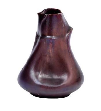 An amorphous vase by 
																			Bruno Emmel