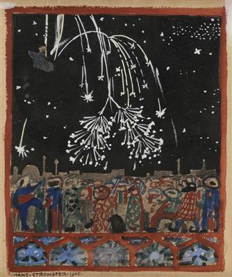 Feuerwerk (1); Fabeltier (2) by 
																			Hans Strohofer