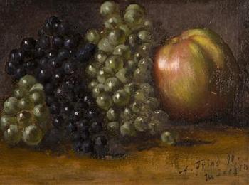 Still Life with Fruit by 
																	August Frind