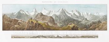 Panorama Du Faulhorn by 
																	Arnold Jenny