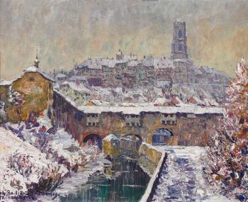 Fribourg by 
																	Charles Baillon-Vincennes