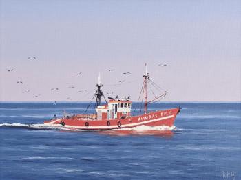 Sea Trawler by 
																			Virgilio Raposo