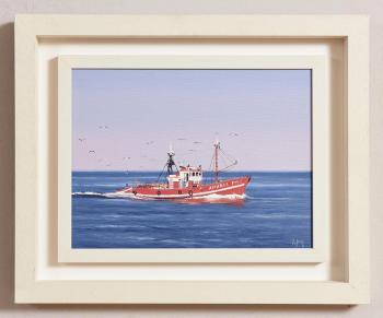 Sea Trawler by 
																			Virgilio Raposo
