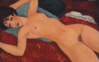 Nu couché by 
																	Amedeo Modigliani