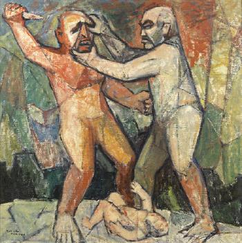 Cain and Abel by 
																	Mahmoud Hammad