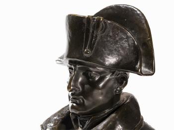Bust of Napoleon by 
																			Noel Ruffier