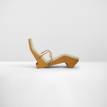 Chaise lounge by 
																			Marcel Breuer