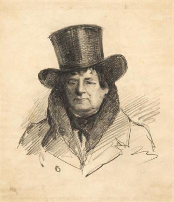 Portrait of Daniel O'Connell (The Liberator) by 
																			Joseph Patrick Haverty