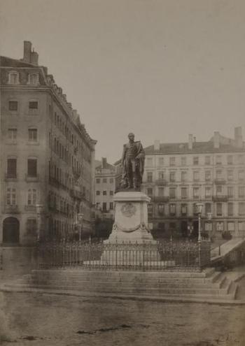 La Statue du Maréchal Suchet place Tolozan à Lyon by 
																			Louis-Antoine Froissart