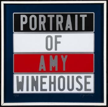 Portrait of Amy Winehouse by 
																	Joel Ducorroy