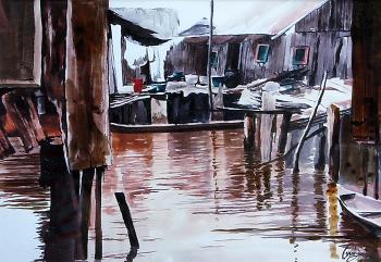 Makoko series by 
																	Lekan Onabanjo