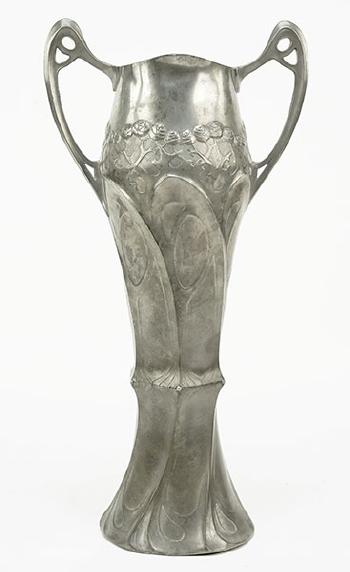 A Vase by 
																	 Juventa-Urania-Metallwarenfabrik