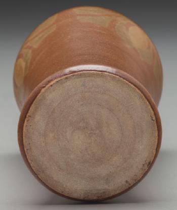 A Lemon Vase by 
																			 Walrath Pottery