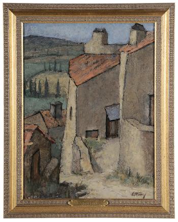 View From My Window, Mirmande by 
																			Emlen Etting