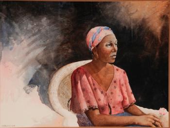 Gullah Woman by 
																			William Entrekin