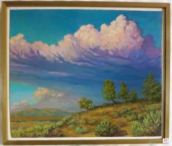 Storm Clouds - Ochoco Country by 
																	John Oberdorf