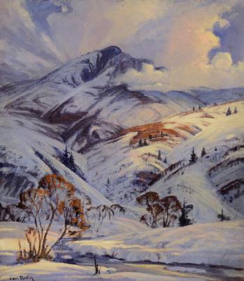 Winter Landscape by 
																	Carl Redin