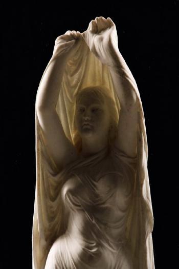 Undine rising from the water by 
																			Chauncey Bradley Ives