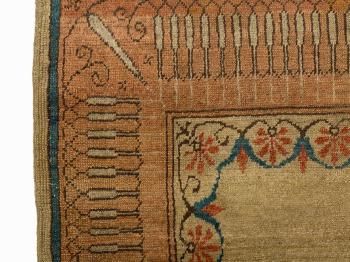 Carpet with floral pattern by 
																			 Raymonds