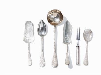 A 90-piece cutlery by 
																			 Vincenz Mayer's Sohne