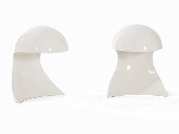 Pair of Table Lamps 'Dania' by 
																			Dario Tognon