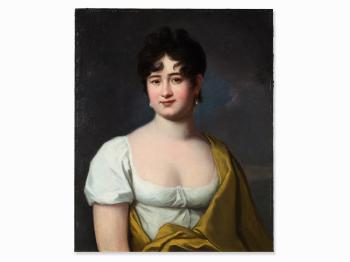 Portrait Amalia von Strombeck by 
																			Johann Heinrich Schroder