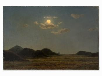 Full Moon Night by 
																			Hugo Wilhelm Georg Kocke
