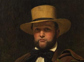 Portrait Friedrich W. Huetz by 
																			Emanuel Gottlieb Leutze