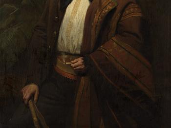 Portrait Friedrich W. Huetz by 
																			Emanuel Gottlieb Leutze