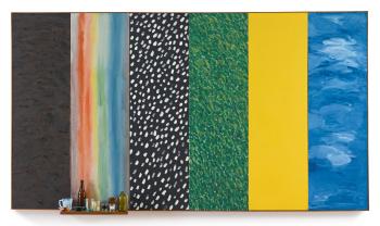 The Studio (Landscape Painting) by 
																	Jim Dine