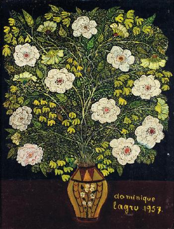Bouquet de fleurs by 
																	Dominique Lagru