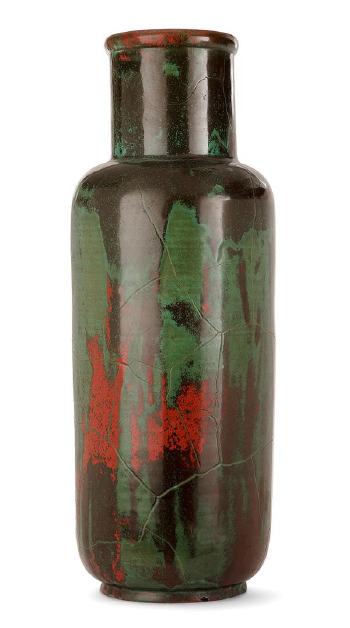 Grand vase cylindrique by 
																	Richard Uhlemeyer