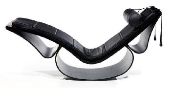 Chaise longue sculpture à bascule Rio by 
																	 Fase Co