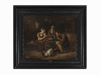 Prayer Before the Meal by 
																			Jan Steen