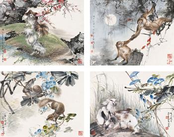 Animals by 
																	 Cai Hezhou
