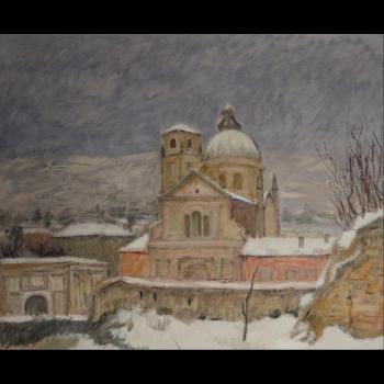 Neve a San Giorgio in Braida by 
																	Silvio Oliboni