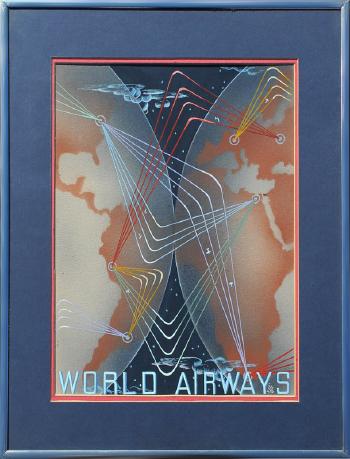 World Airways Illustration by 
																			Vladimir Yoffe